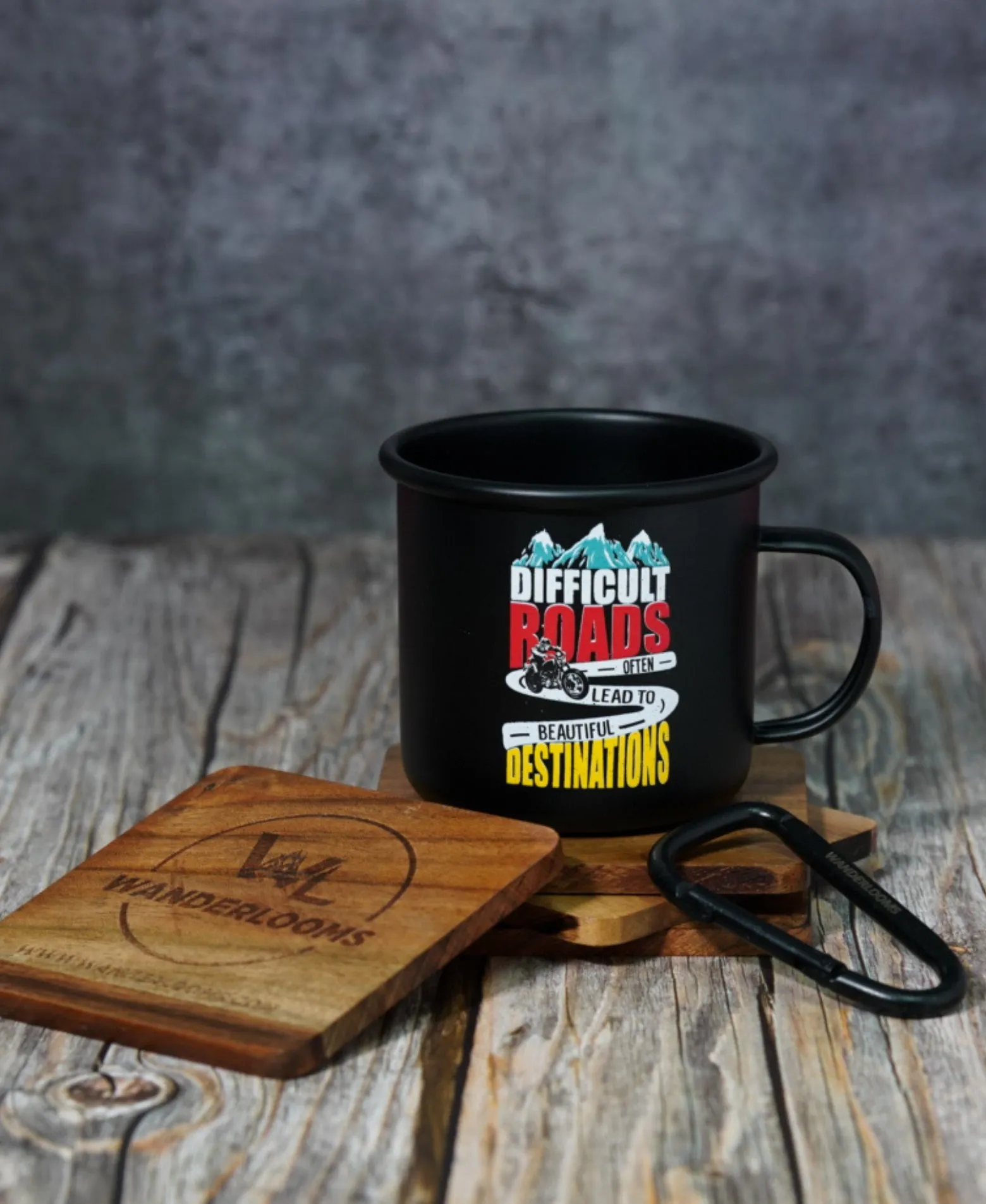 Tough Trail Tales Enamel Mug