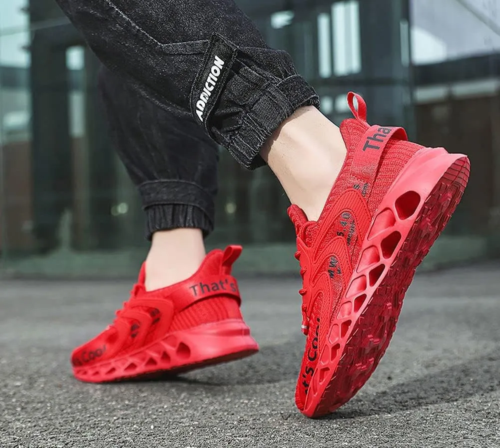 VAXAV Unisex Lightweight Blade Mesh Sneakers Tennis Road Running Gym Walking Shoes