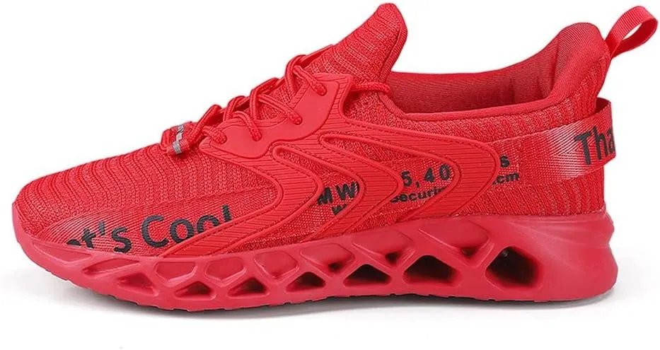 VAXAV Unisex Lightweight Blade Mesh Sneakers Tennis Road Running Gym Walking Shoes