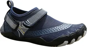 Water Shoes for Women Closed Toe Non Slip Womens Water Hiking Shoes Water Shoes Men Wide Width Quick Drying Sports Aqua Shoes for Pool Beach Surf Water Park Yoga