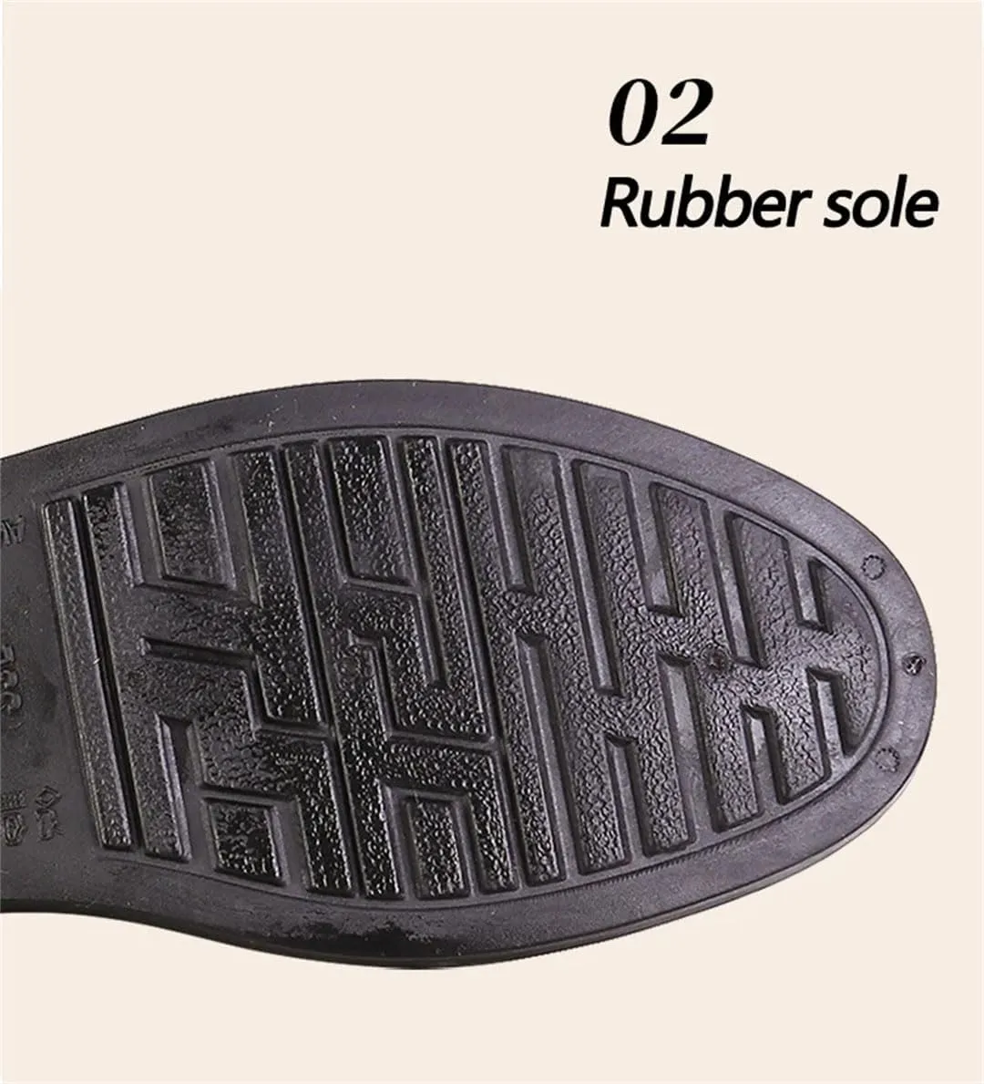 Women Rubber Rainboots Rain Boots Slip-On Rubber For Shoes Waterproof Non-Slip Wear-Resistant Water Boots