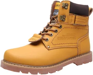 Work Boots for Men Waterproof Hiking Sneakers Ankle Booties Womens Safety Toe Shoes Slip On Platform Sneakers Indestructible Hike Grounded Footwear