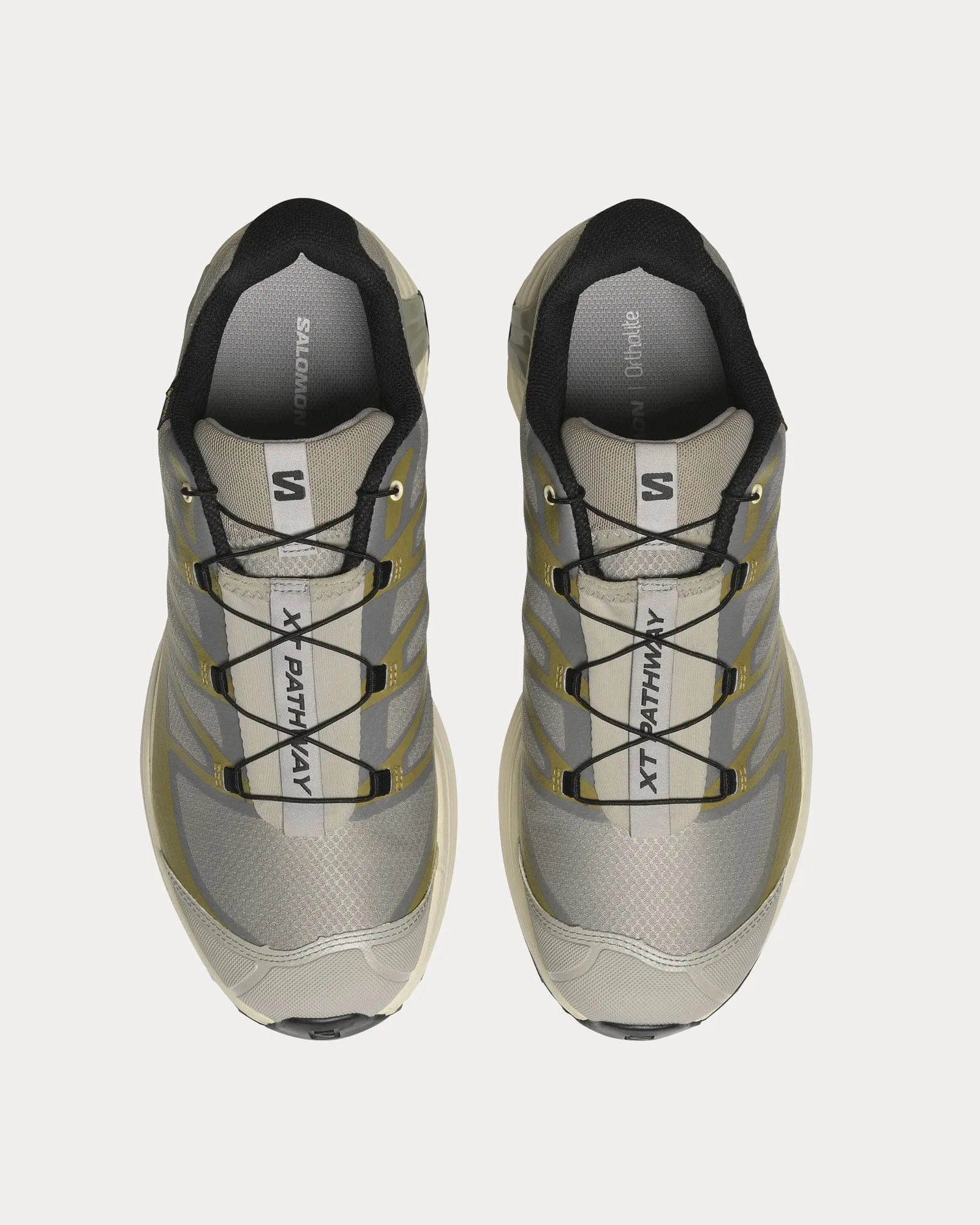 XT-Pathway Gore-Tex Ghost Gray / Almond Milk / Black Low Top Sneakers